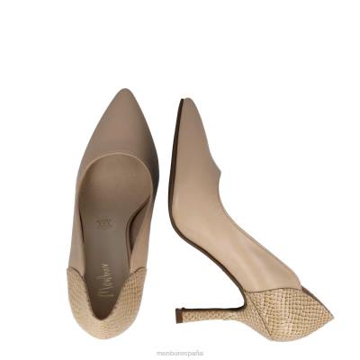 Menbur mujer octanos 204L3496 zapato casual elegante beige