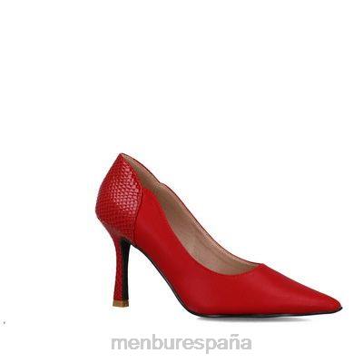 Menbur mujer octanos 204L3497 zapato casual elegante rojo