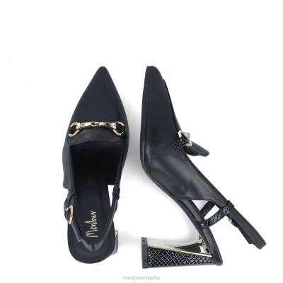 Menbur mujer octanos 204L445 zapato casual elegante negro