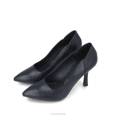 Menbur mujer octanos 204L455 zapato casual elegante negro