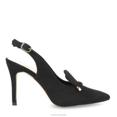 Menbur mujer paseri 204L3138 zapato casual elegante negro