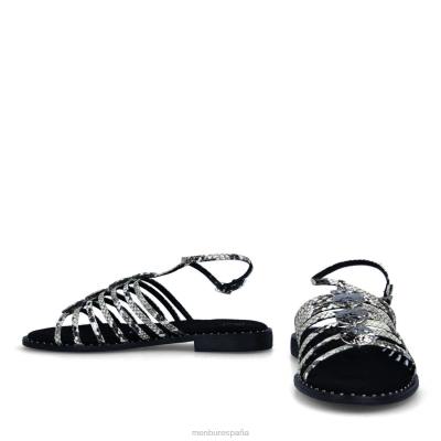 Menbur mujer piscina 204L284 zapato casual elegante negro