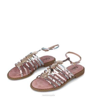 Menbur mujer piscina 204L3170 zapato casual elegante maquillaje rosa