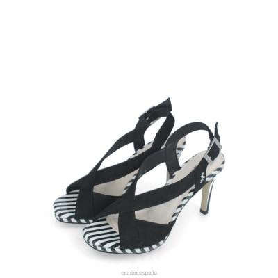 Menbur mujer pregola 204L253 zapato casual elegante negro