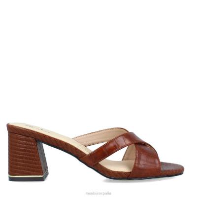 Menbur mujer roccella 204L3553 zapato casual elegante marrón