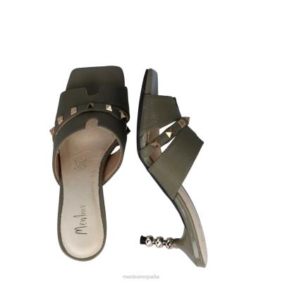 Menbur mujer sagitario 204L2961 zapato casual elegante verde