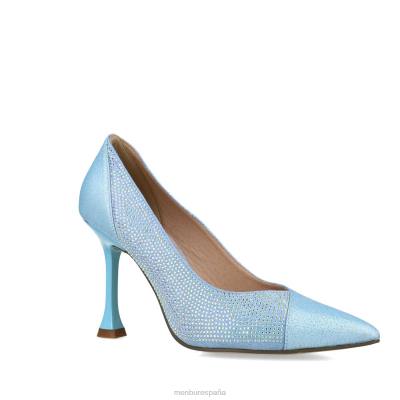 Menbur mujer sagitario 204L3637 zapato casual elegante azul claro