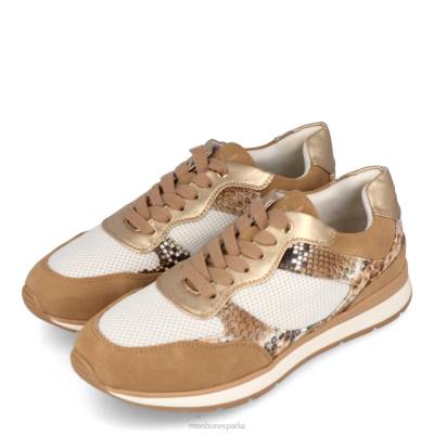 Menbur mujer salenio 204L431 zapato casual elegante beige