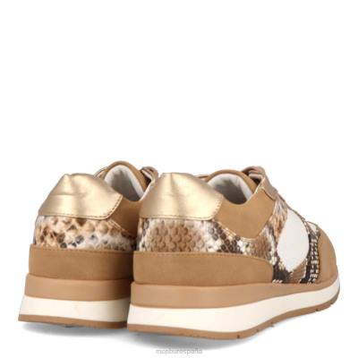 Menbur mujer salenio 204L431 zapato casual elegante beige