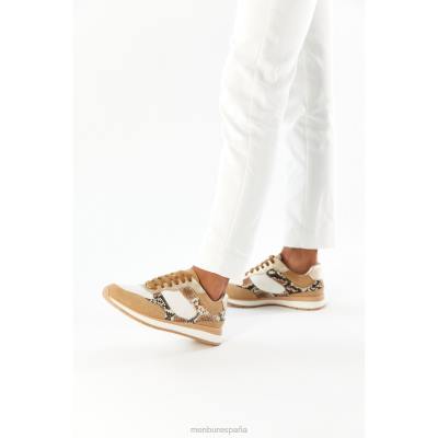 Menbur mujer salenio 204L431 zapato casual elegante beige