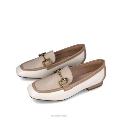 Menbur mujer serpentario 204L3473 zapato casual elegante beige