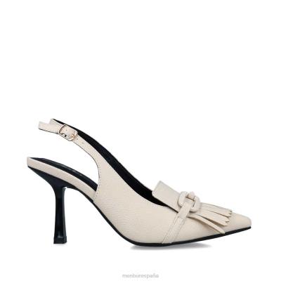 Menbur mujer sextanes 204L185 zapato casual elegante blanco