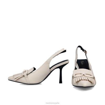 Menbur mujer sextanes 204L185 zapato casual elegante blanco