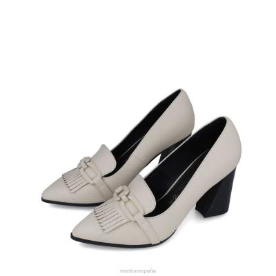 Menbur mujer sextanes 204L192 zapato casual elegante blanco