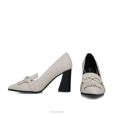 Menbur mujer sextanes 204L192 zapato casual elegante blanco