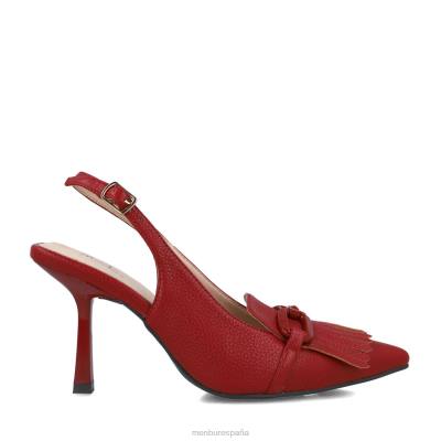 Menbur mujer sextanes 204L2968 zapato casual elegante rojo