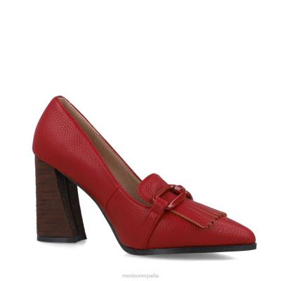 Menbur mujer sextanes 204L2991 zapato casual elegante rojo