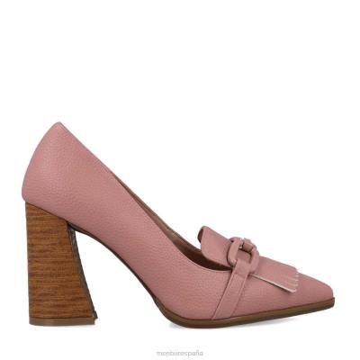 Menbur mujer sextanes 204L2992 zapato casual elegante maquillaje rosa