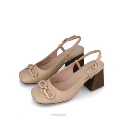 Menbur mujer sextanes 204L3470 zapato casual elegante beige