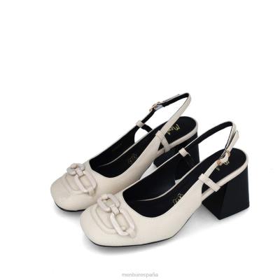 Menbur mujer sextanes 204L449 zapato casual elegante blanco