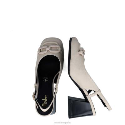 Menbur mujer sextanes 204L449 zapato casual elegante blanco