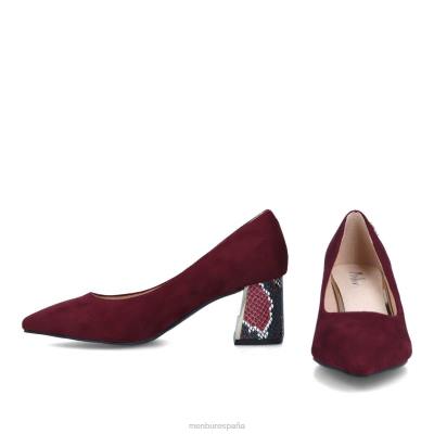 Menbur mujer solfara 204L3395 zapato casual elegante rojo