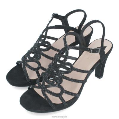 Menbur mujer solferino 204L3306 zapato casual elegante negro