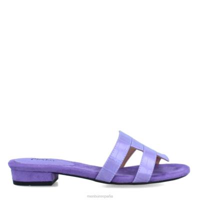 Menbur mujer sopra 204L3156 zapato casual elegante Violeta