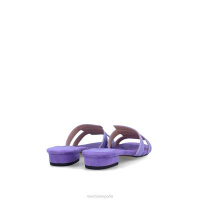 Menbur mujer sopra 204L3156 zapato casual elegante Violeta