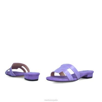 Menbur mujer sopra 204L3156 zapato casual elegante Violeta