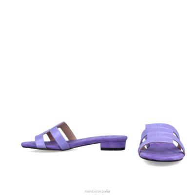 Menbur mujer sopra 204L3156 zapato casual elegante Violeta