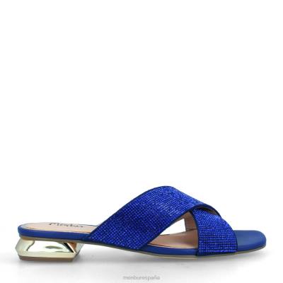 Menbur mujer tabina 204L3588 zapato casual elegante azul medio