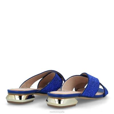 Menbur mujer tabina 204L3588 zapato casual elegante azul medio