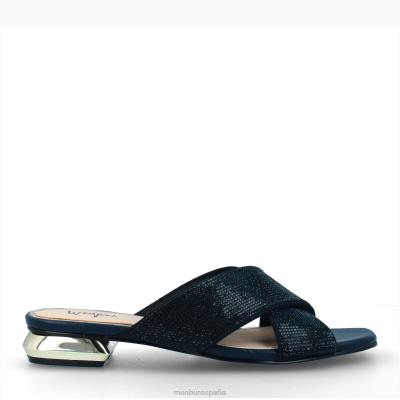 Menbur mujer tabina 204L3589 zapato casual elegante azul oscuro