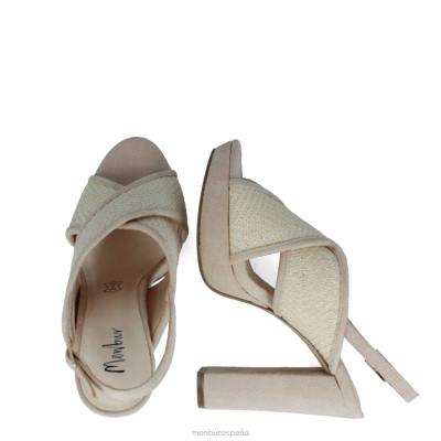 Menbur mujer umbría 204L221 zapato casual elegante beige