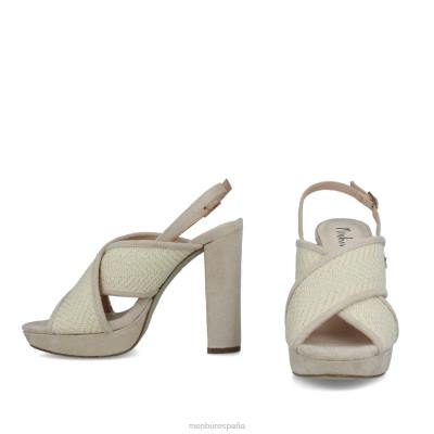 Menbur mujer umbría 204L221 zapato casual elegante beige