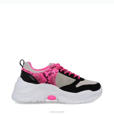 Menbur mujer vallecúpula 204L514 zapato casual elegante rosa