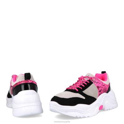 Menbur mujer vallecúpula 204L514 zapato casual elegante rosa