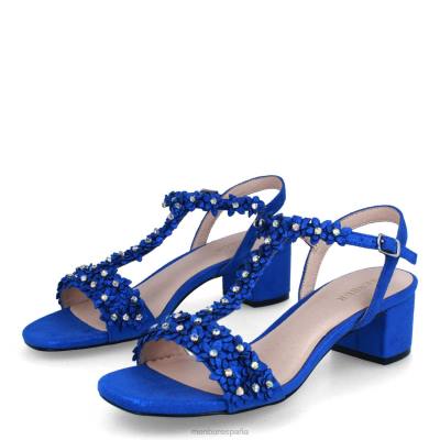 Menbur mujer valtelina 204L3324 zapato casual elegante azul medio