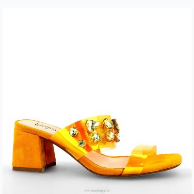 Menbur mujer valtelina 204L3559 zapato casual elegante amarillo