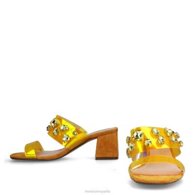 Menbur mujer valtelina 204L3559 zapato casual elegante amarillo