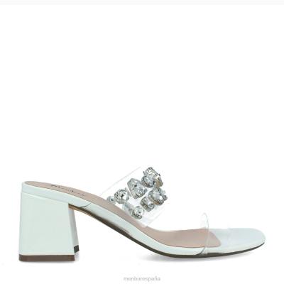 Menbur mujer valtelina 204L487 zapato casual elegante blanco