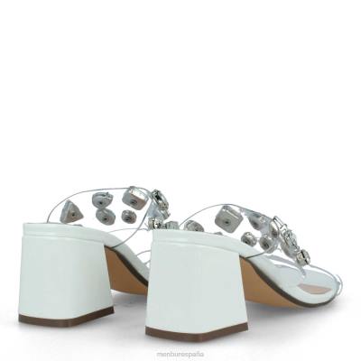 Menbur mujer valtelina 204L487 zapato casual elegante blanco