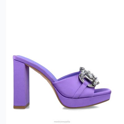 Menbur mujer vega 204L170 zapato casual elegante Violeta