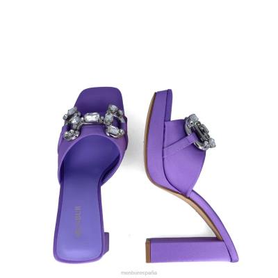 Menbur mujer vega 204L170 zapato casual elegante Violeta