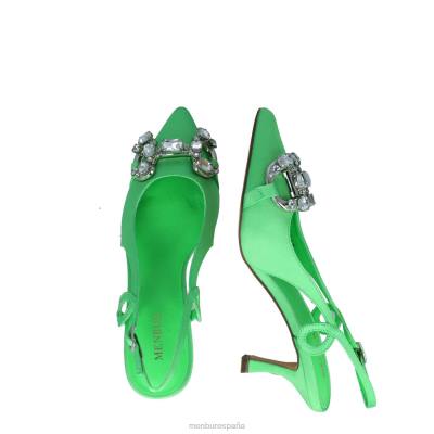 Menbur mujer vega 204L196 zapato casual elegante verde