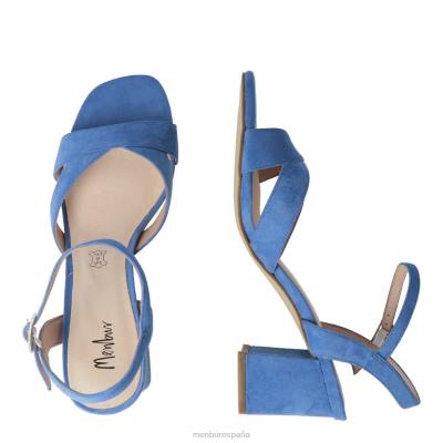 Menbur mujer venier 204L3252 zapato casual elegante azul claro