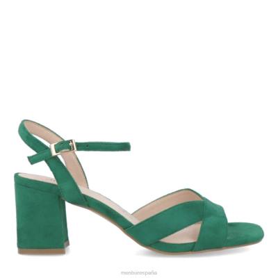 Menbur mujer venier 204L3253 zapato casual elegante verde