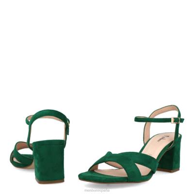 Menbur mujer venier 204L3253 zapato casual elegante verde