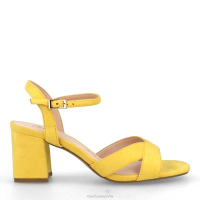 Menbur mujer venier 204L3254 zapato casual elegante amarillo